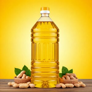 Bull-Driven Groundnut Oil
